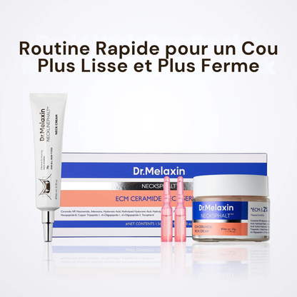 Trio Anti-Rides du Cou — Kit 3 Soins Dr.Melaxin