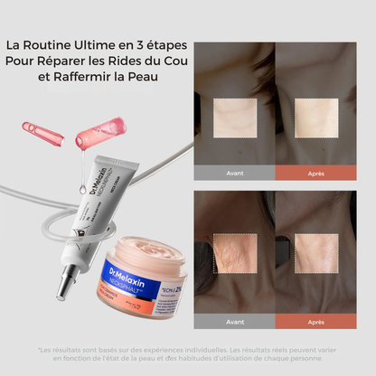 Trio Anti-Rides du Cou — Kit 3 Soins Dr.Melaxin