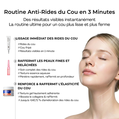 Trio Anti-Rides du Cou — Kit 3 Soins Dr.Melaxin