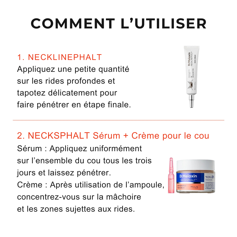 Trio Anti-Rides du Cou — Kit 3 Soins Dr.Melaxin